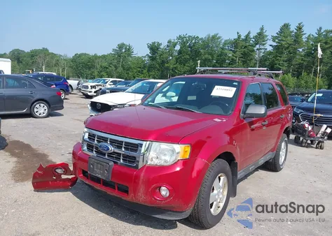 2012 Ford Escape Xlt из США, поврежденный, VIN 1FMCU9DG4CKA46819